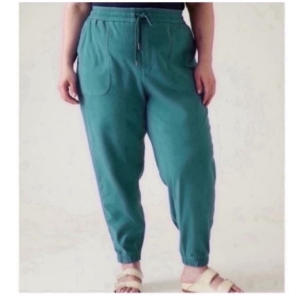 Plus Size Athleta Farallon Jogger Teal Borealis Green